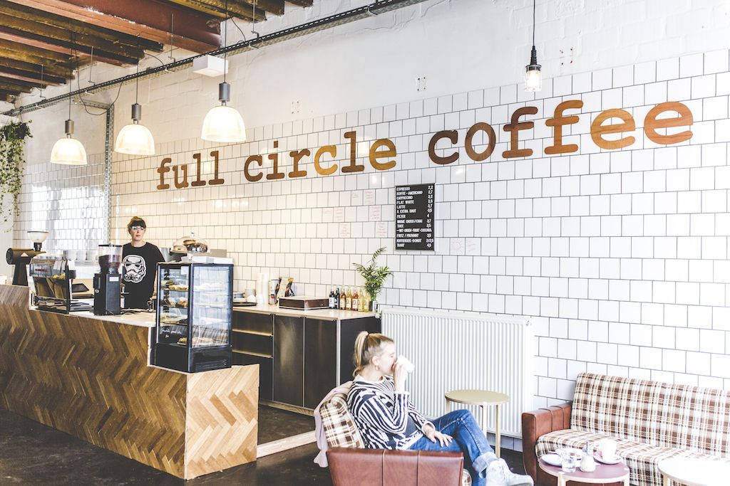Studieplekken in Gent - full circle coffee