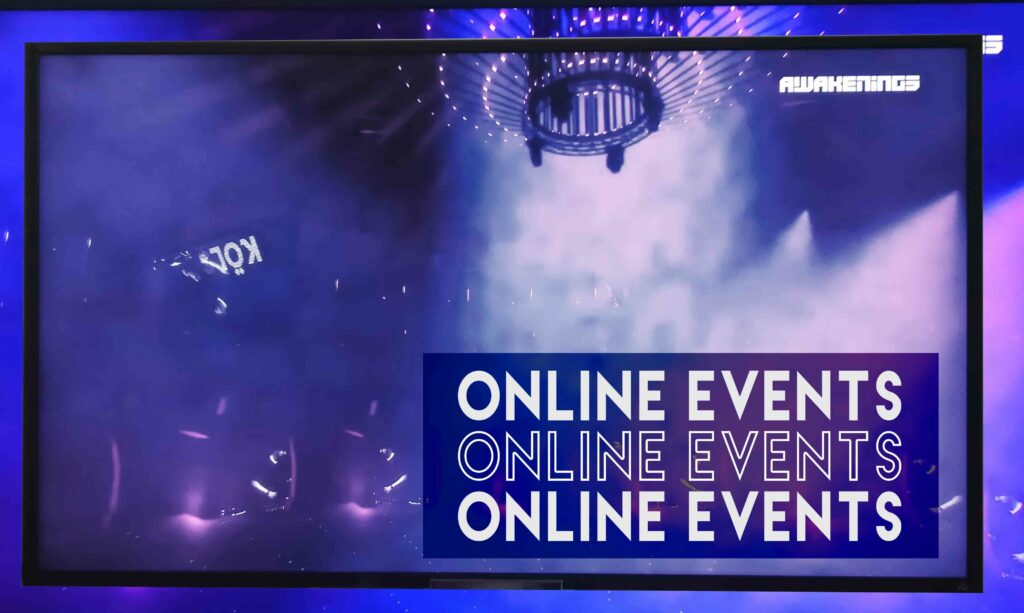 Online events gestreamd op tv